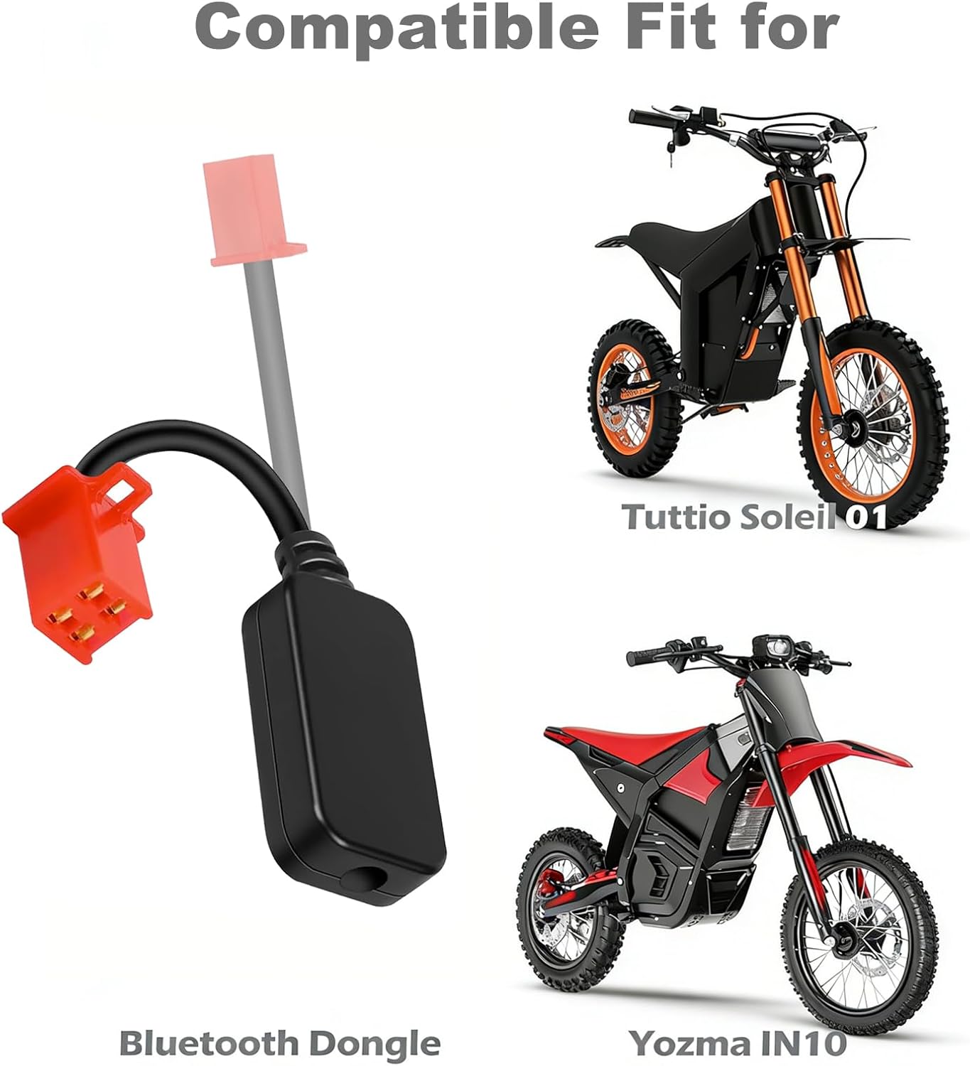 Tutto Dongle Fardriver Controller Fardriver Programmable Bluetooth Dongle for Tuttio Tutti Tutto Soleil 01 Yozma IN10, Wireless Controller Adapter