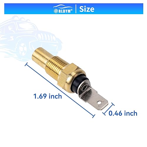 Miniatura 5 de Rldym Sensor de temperatura del agua 37750-MAZ-003 para Honda TRX500FA TRX500FGA TRX500FPA TRX650FA TRX650FGA TRX450R TRX450ER reemplaza a