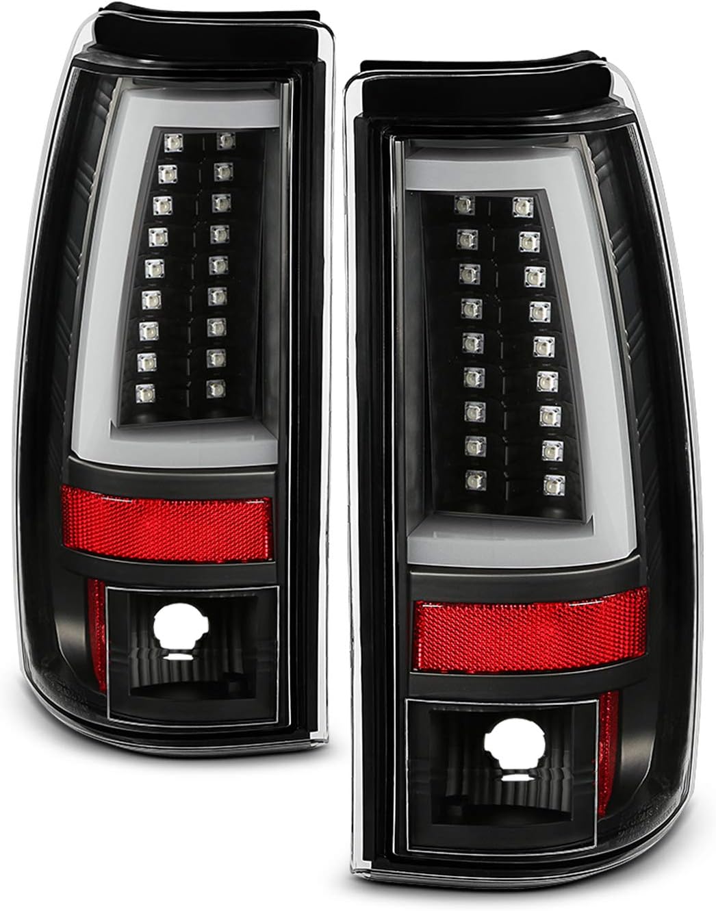 Pair Tail Lights Rear Barke Lamps For 1999-2006 GMC Sierra 1500 2500 Truck LH+RH - Foto 9
