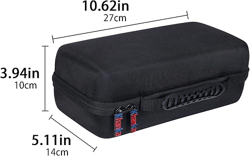 Vista 4 de khanka Funda de viaje rígida de repuesto para Halo Bolt 58830/57720 / Air 58830 / ACDC Max 55500 mWh, kit de energía de emergencia portátil, Negro