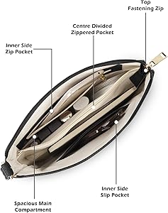 Buy Lavie Women's Keiko 2C Colorblock Top Zip Crossbody Sling Bag