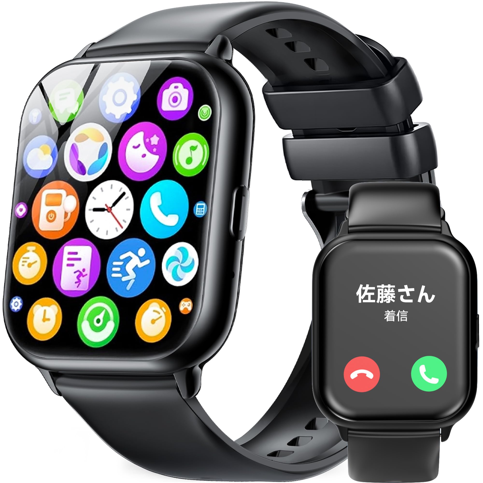Amazon | スマートウォッチ【2026最新進化モデル】iPhone対応