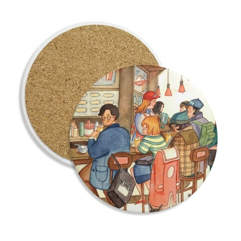 Caboteur en céramique Miaoji Peinture pour vos pauses café à la maison