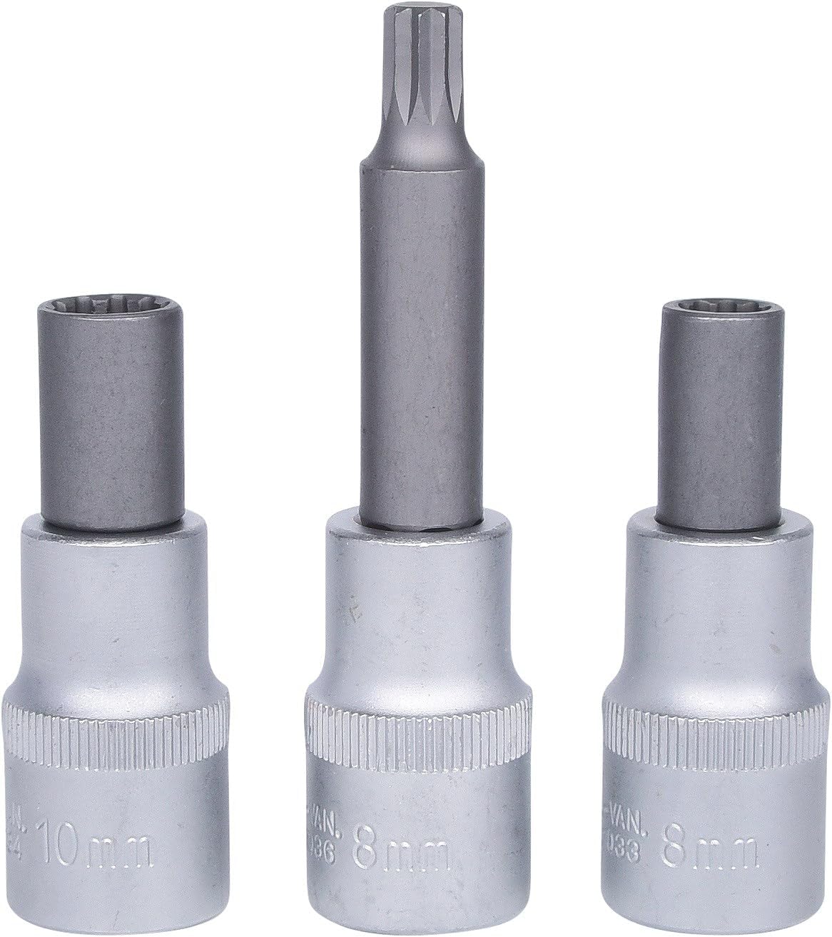 KS TOOLS Special OZ Socket Set for Multi-Pieces Aluminum Rims, 3 pcs