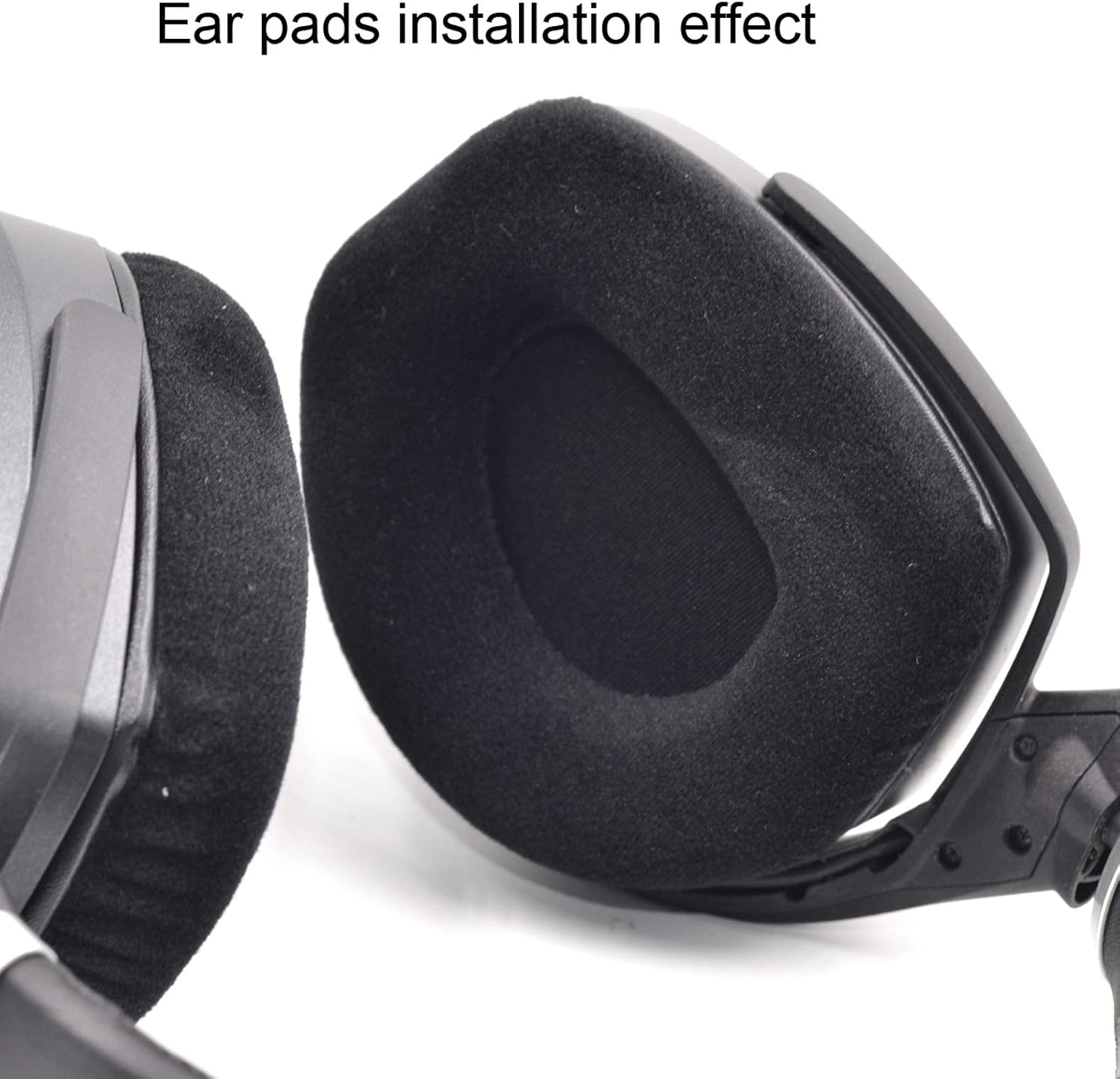 defean RS165 175 185 195 Upgrade Quality Ear Pads Replacement Ear Cushion Foam Compatible with Sennheiser HDR RS165,RS175, RS185,RS195 RF Wireless Headphone,Added Thicknes(Velour)