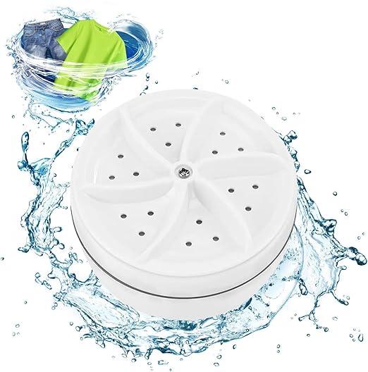 Portable Mini Washing Machine Ultrasonic Turbo Washing