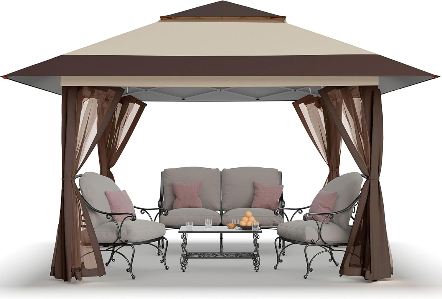 CROWN SHADES 13x13 Pop Up Gazebo