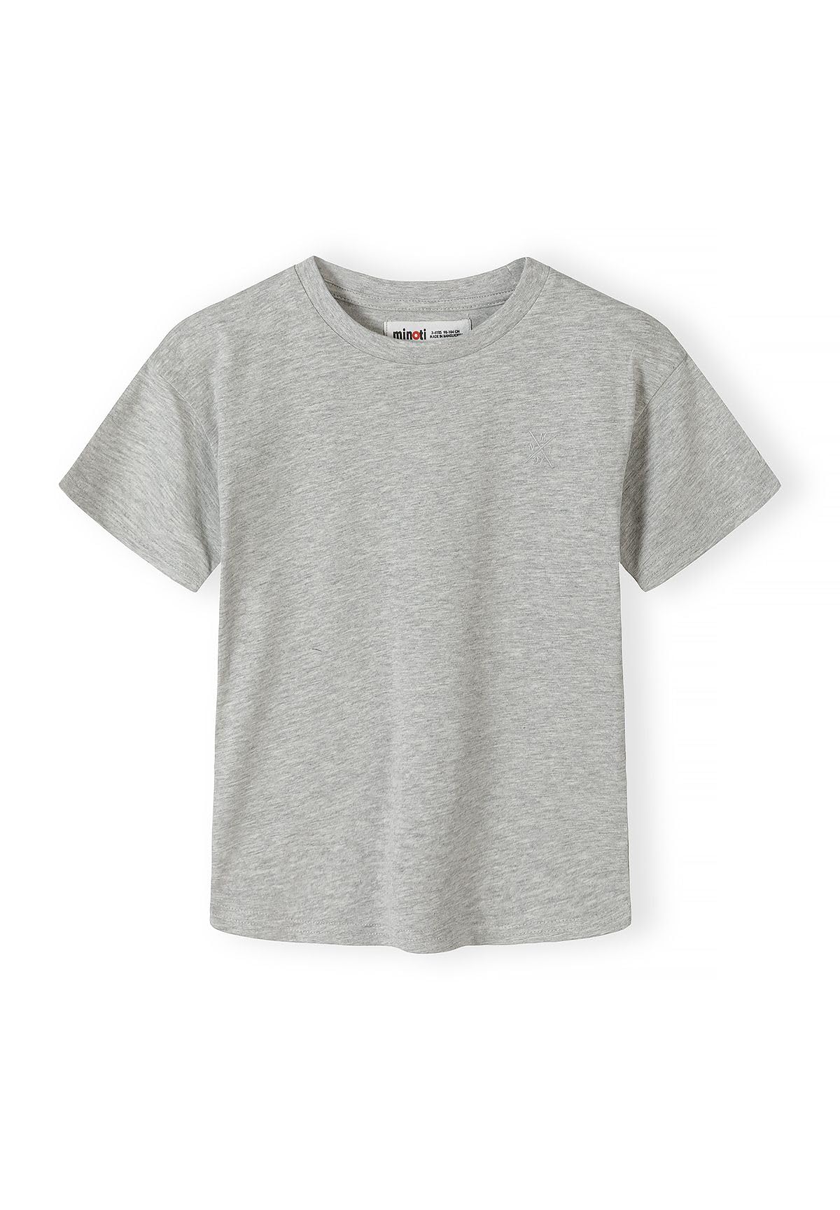 Minoti Jungen T-Shirt 7er Pack Baumwolle Kinder Basic Shirts mit Rundhalsausschnitt Set