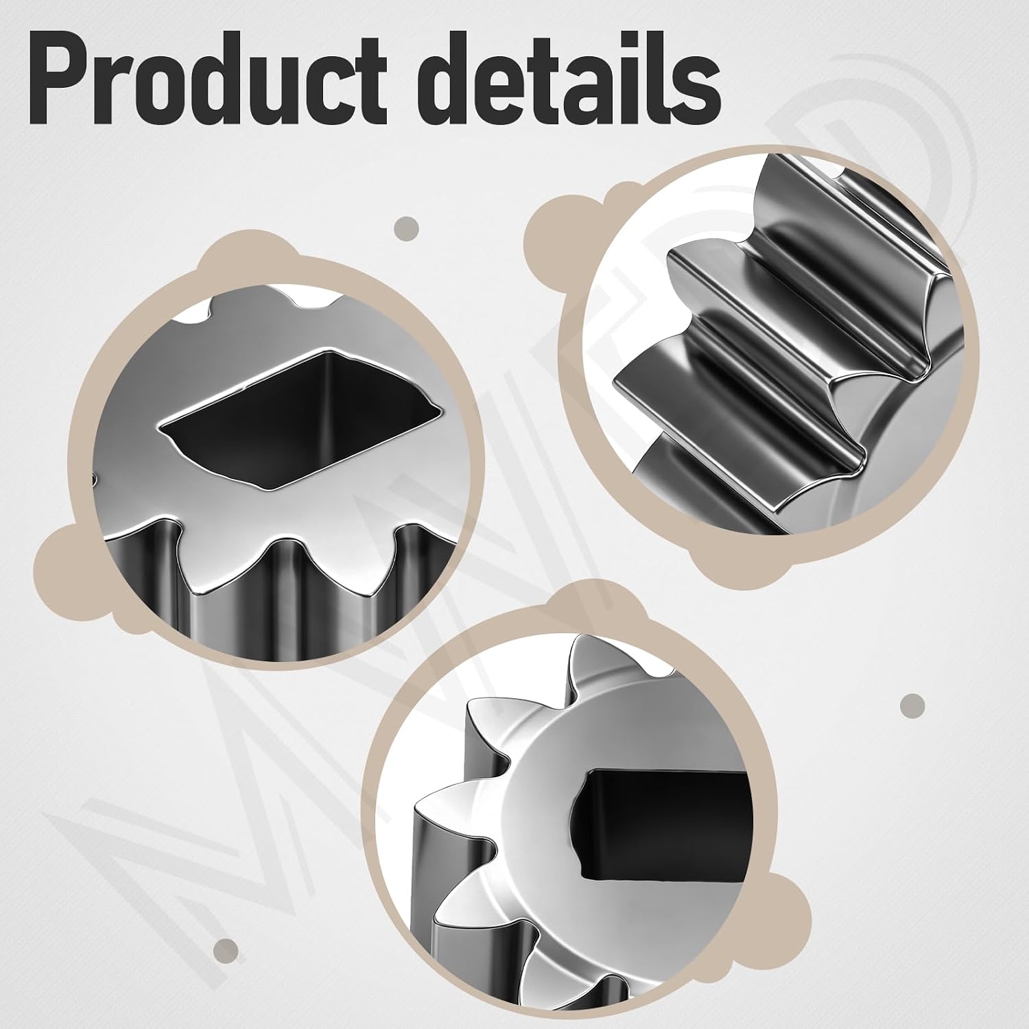 2 Pack 115-4668 (12T) Pinion Gear Compatible with Toro 22" Lawn Mower