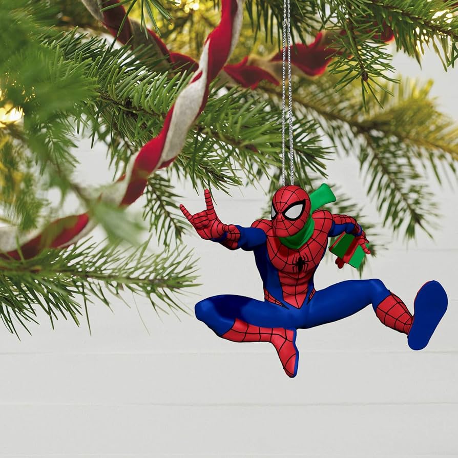 スパイダーマン クリスマスオーナメント Amazon.co.jp: Hallmark マーベル スパイダーマン クリスマス