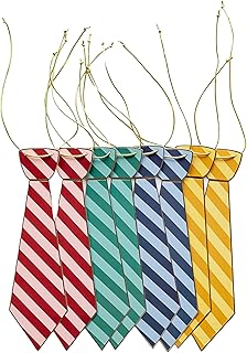 Harry Potter House Party Paper Ties | Hogwarts™ House Party Paper Ties | Harry Potter Party Supplies | Party Favors & Decorations | Gifts for Birthdays, Christmas, and Holidays | 8 Pack