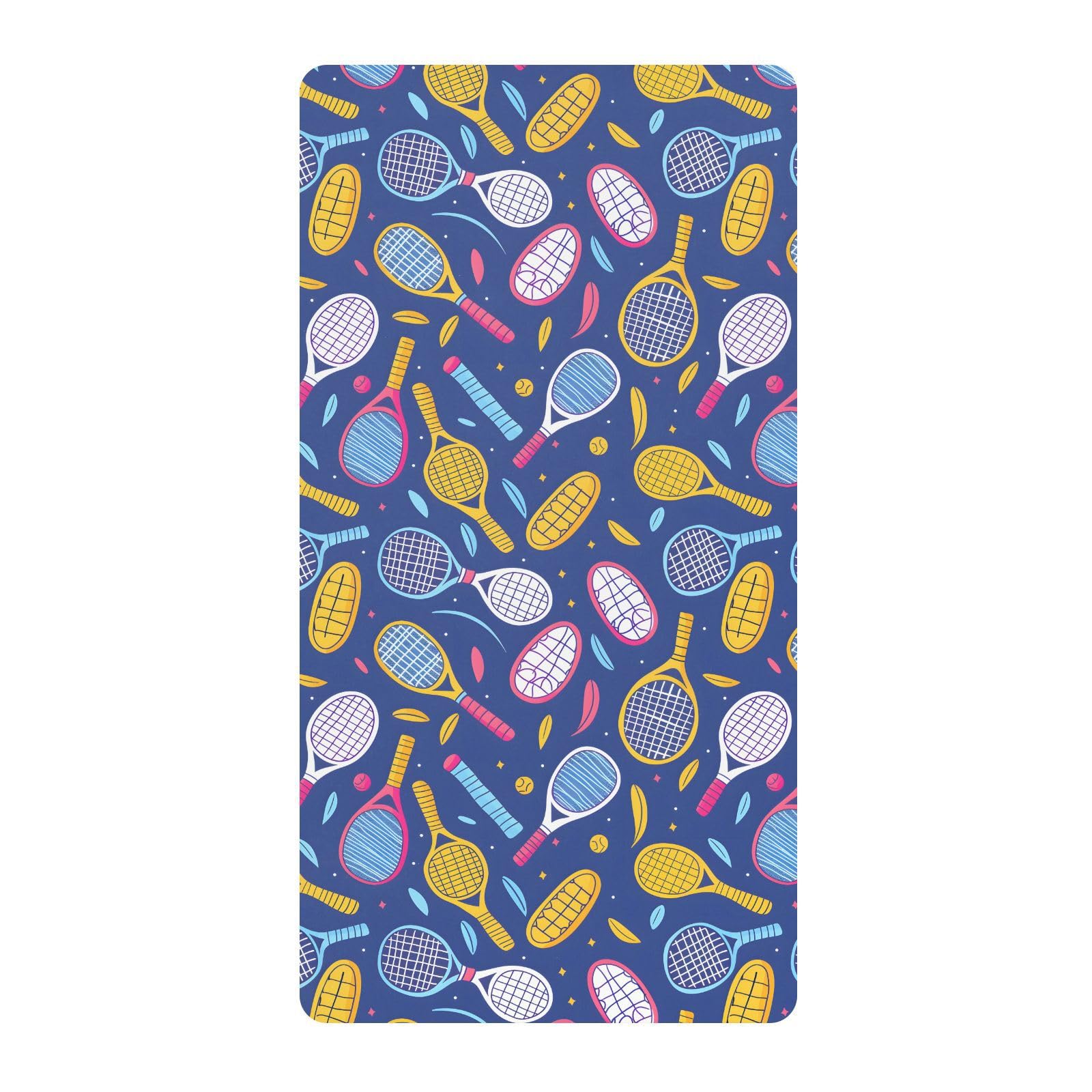 Drap-housse pour berceau de bébé motif dessin animé pour garçons et filles - 71,1 x 132,1 cm