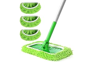 Vanduck Mop Pads, Washable & Reusable Mop Head Cover Compatible with Swiffer Sweeper Wet/Dry Mop