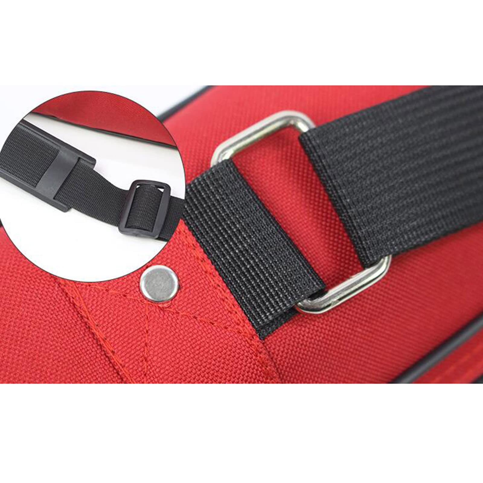 Stoff-Wushu-Tragetasche, Kendo-Tasche, doppellagige chinesische Kung-Fu-Oxford-Tasche mit gedrechseltem Rindsleder, Schwerttasche mit Tragegurt, doppellagige Schwerttasche, Tragetasche mit mehreren Ta