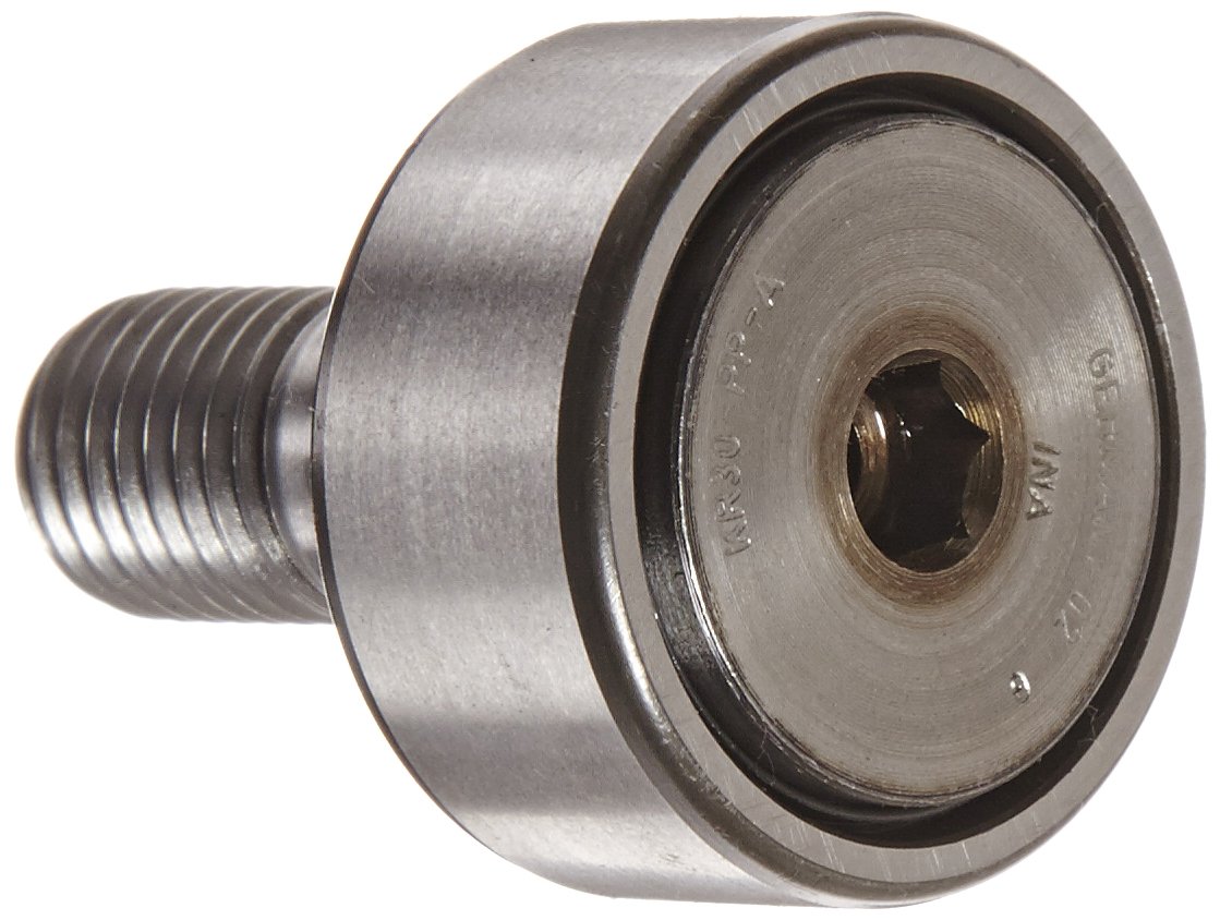 INA KR30PP Cam Follower, Stud Type, Sealed, Metric, Steel, 30mm Roller