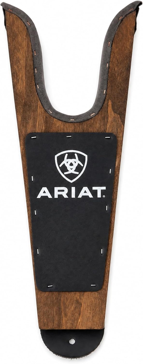 ARIAT Small Stained Wood Boot Jack with Padded Edge