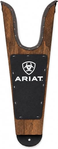 ARIAT Small Stained Wood Boot Jack with Padded Edge