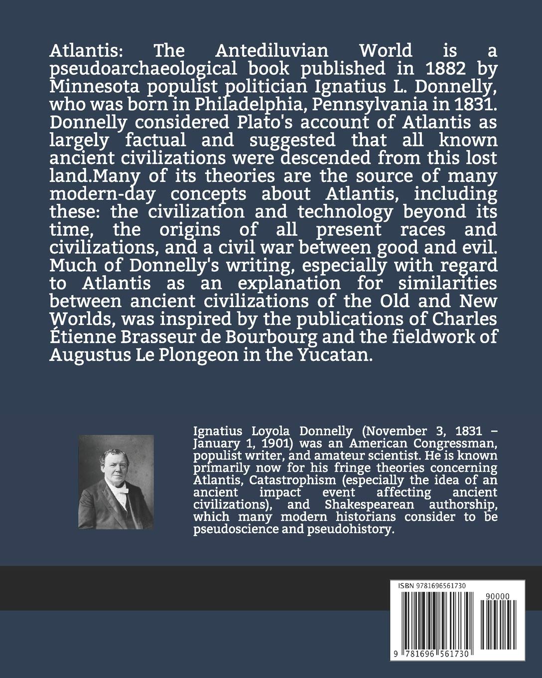 Atlantis: The Antediluvian World (1882): Pseudoarchaeological book ILLUSTRATED      Paperback – September 30, 2019