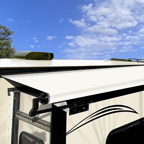 SHADEPLUS RV Slide Out Awning Fabric Replacement Universal Topper