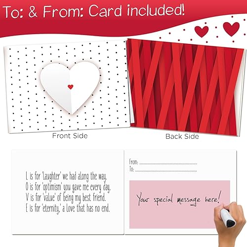 Miniatura 4 de Wedding by Unconditional Rosie - Juego de 2 frascos de acero inoxidable a juego. Este juego térmico viene en una caja de regalo. Regalos divertidos,