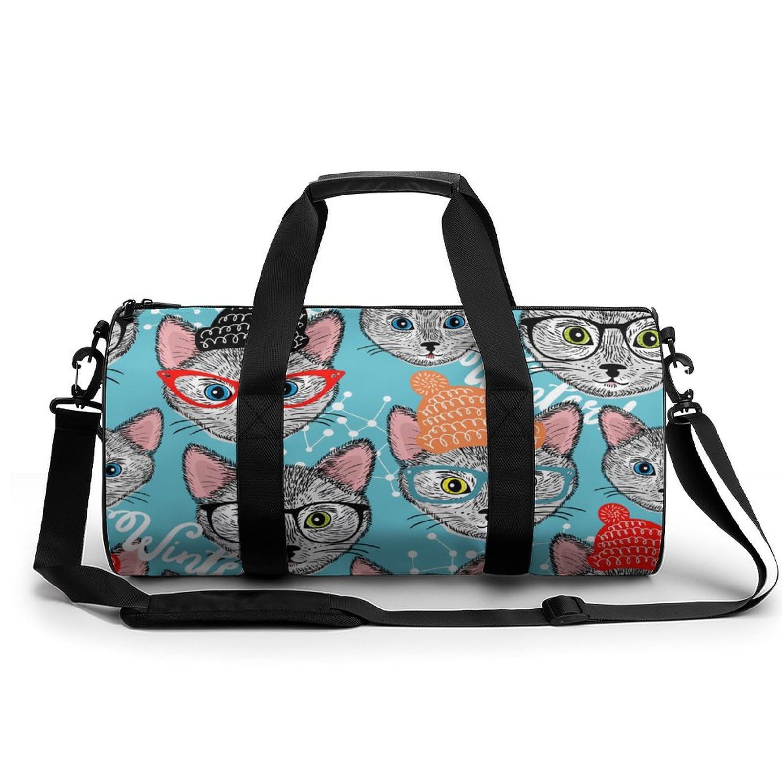 Sac de voyage chat en peluche pour vos week-ends et rando - 8