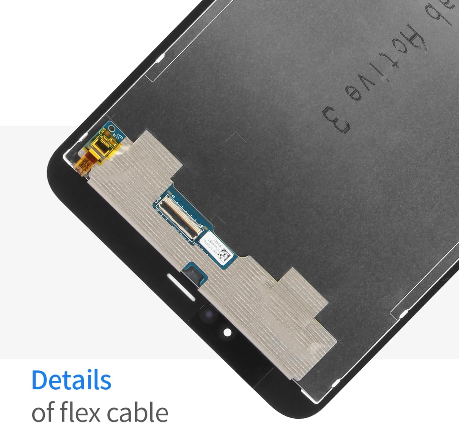 for Samsung Galaxy Tab Active 3 8.0 Screen Replacement for Galaxy Tab Active 3 3rd 2020 SM-T575 SM-T577 LCD Display Touch Screen Digitizer Assembly Kit (Black)