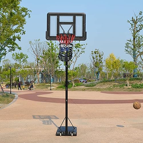 Miniatura 6 de Sistema de retorno de bola resistente al desgaste de alta resistencia conveniente baloncesto Hoop Ball sistema de retorno para baloncesto negro