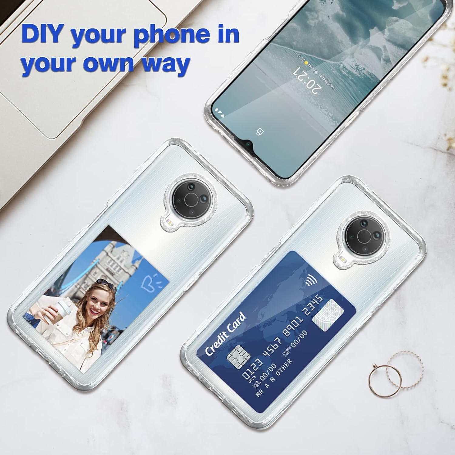 Coque et étui téléphone mobile GENERIQUE Flip Étui Pour Nokia G21 Cuir