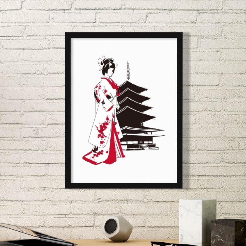 Art prints de la culture japonaise sous cadre de qualité pour une décoration murale raffinée