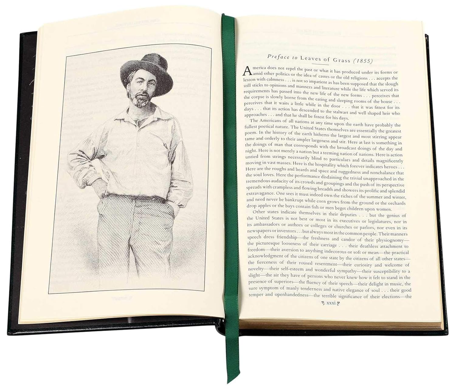 Leaves of Grass (Leather-bound Classics)