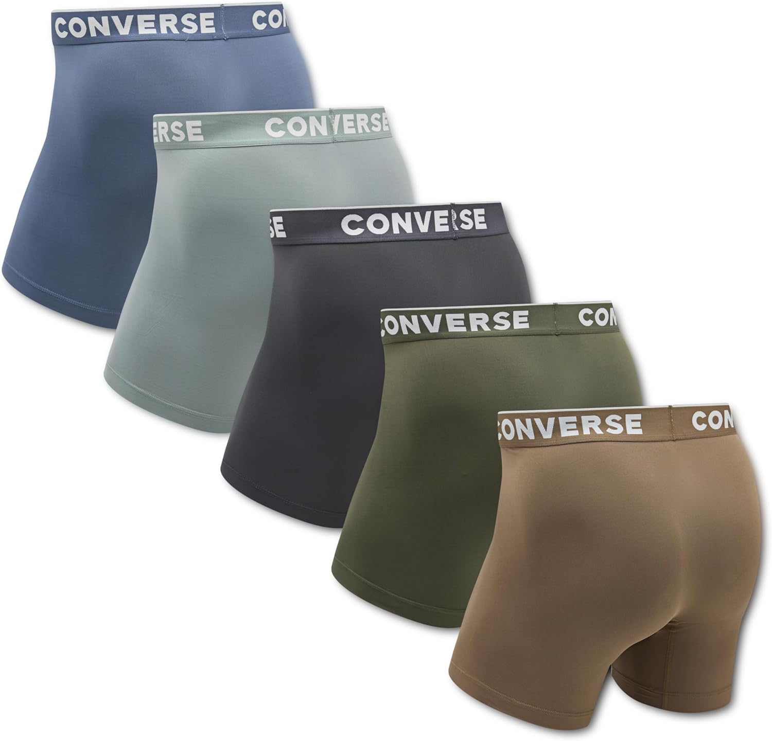 Converse Men's 5-Pack Boxer Brief
