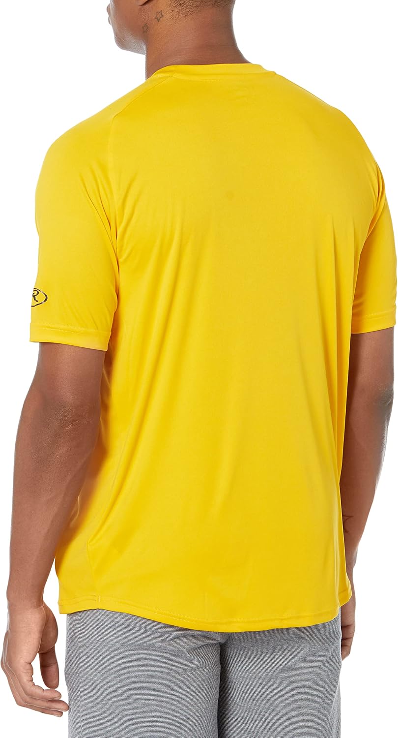 Rawlings | Men's Athletic Tech Short Sleeve Shirt | Adult Sizes | Multiple Colors