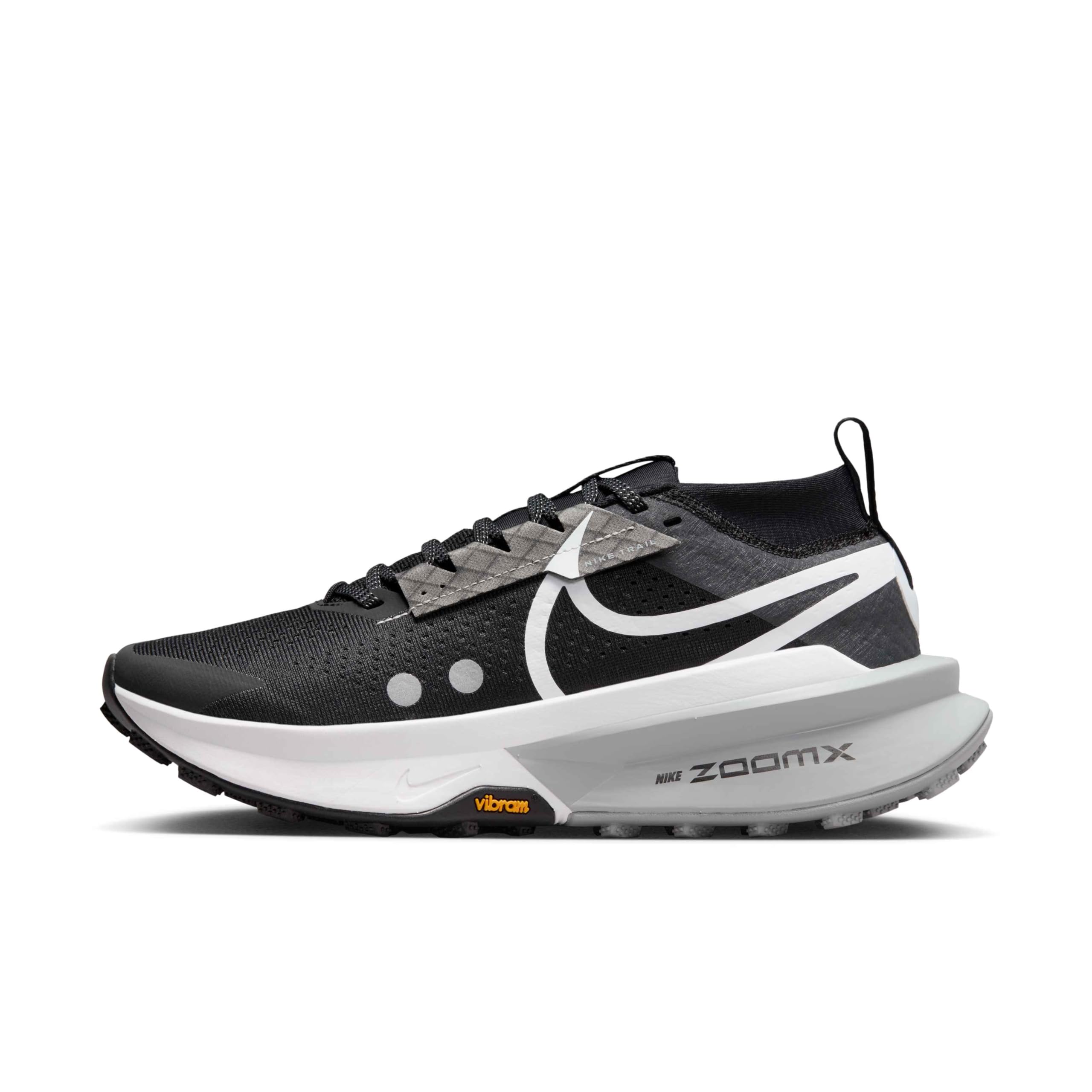 Nike Femme W Zoomx Zegama Trail 2, Black White Wolf Grey Anthracite, 41 EU