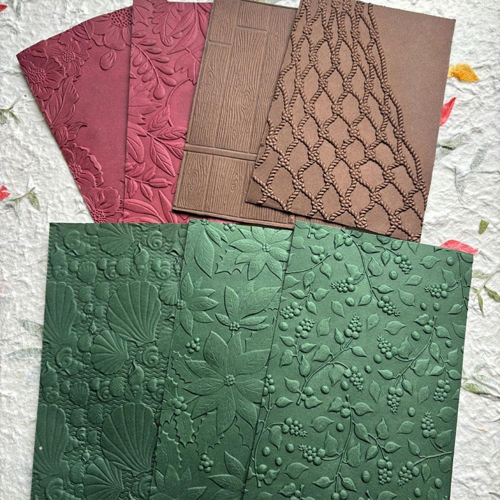 3D Tree Branches Embossing Folder - Plastic Template For Card Making & Paper Crafts - View #10