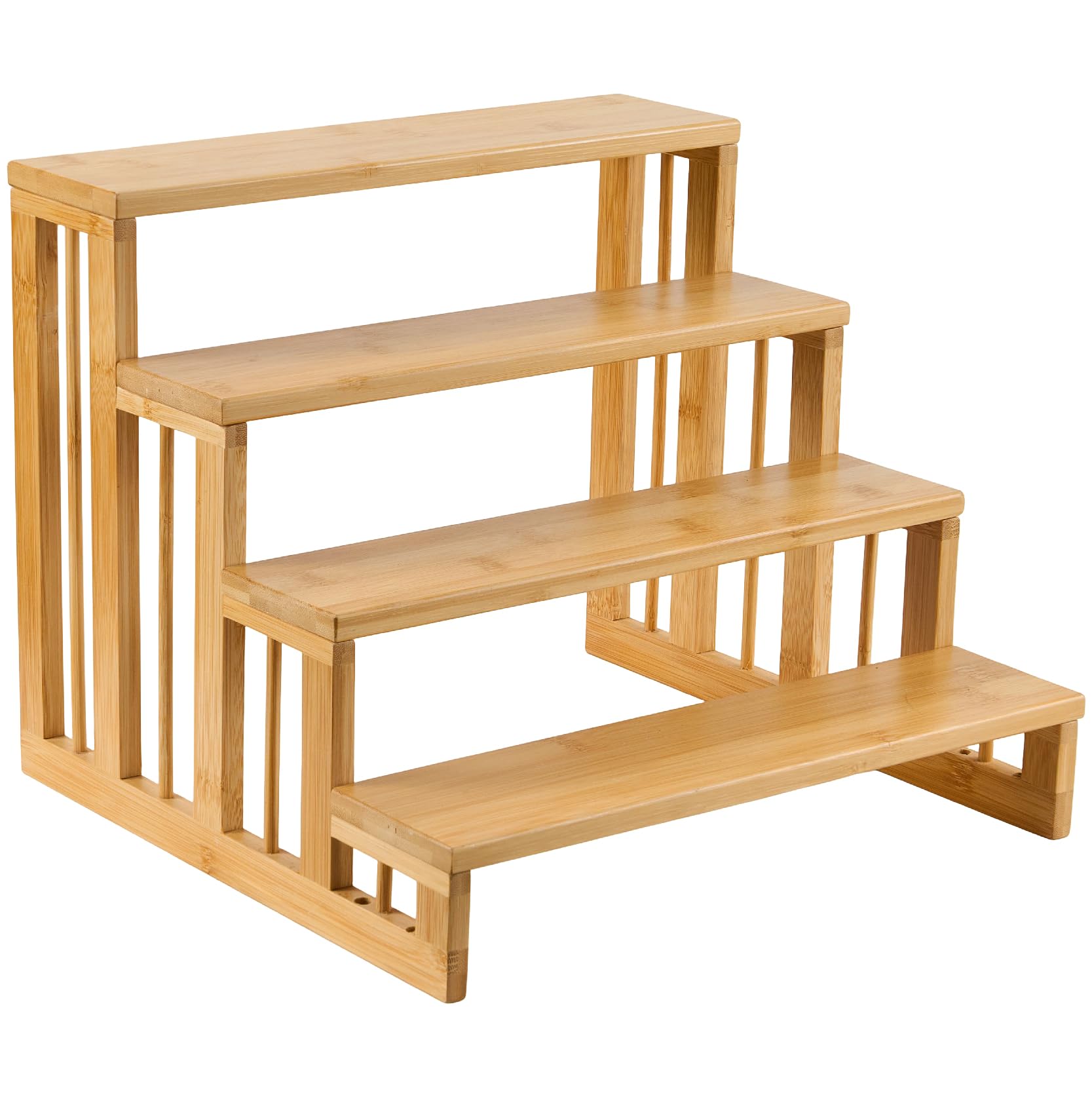 Soporte elevador de bambú, perfume y colonia para hombre