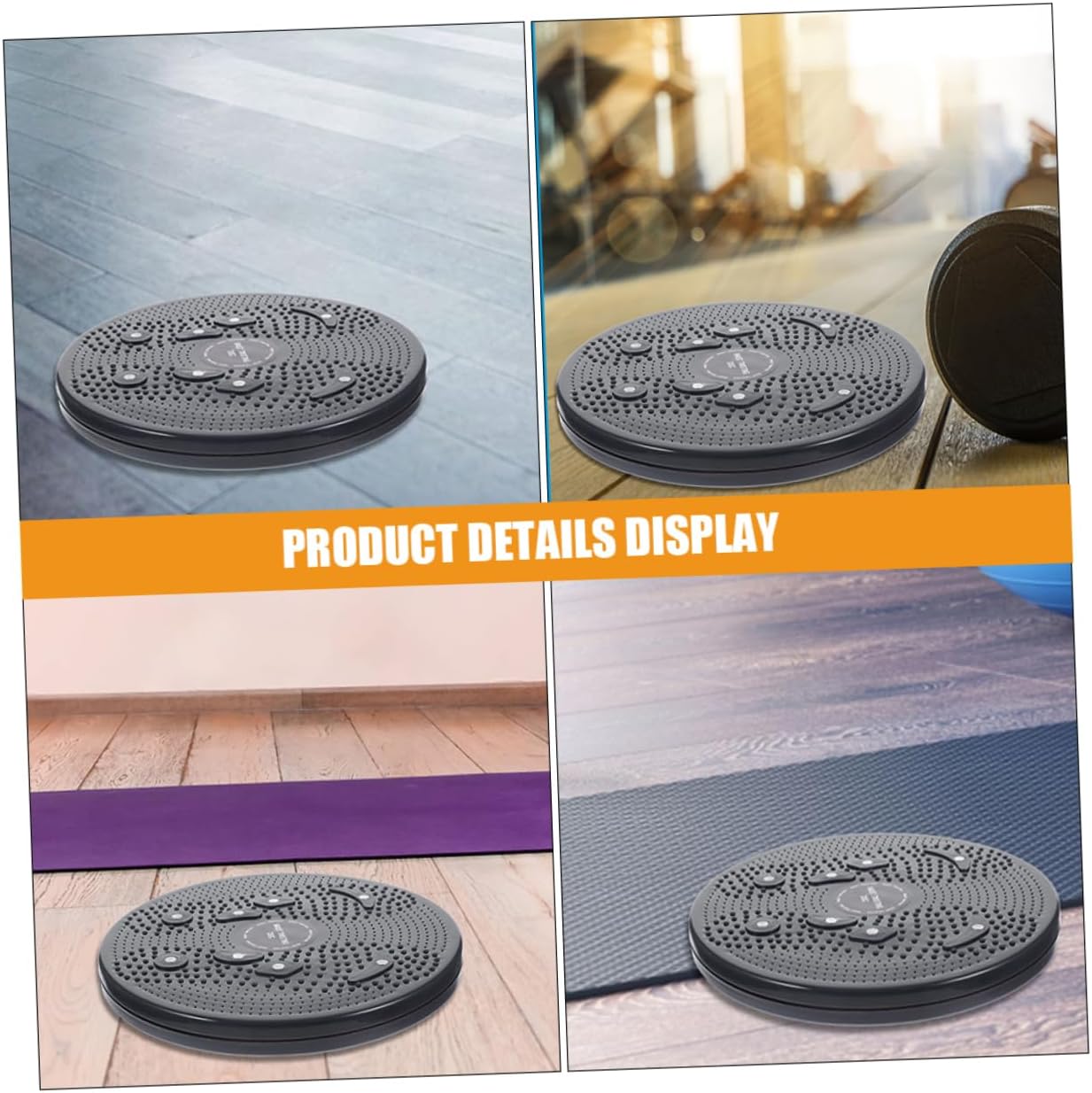 HANABASS Waist Twisting Disc for Exercise Non-Slip Twisting Plate Compact Home Fitness Equipment for Body Shaping and Slimming Suitable for Fitness Levels