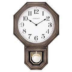 CLXEAST Pendulum Wall Clock, Large Schoolhouse Regulator Pendulum Wall Clocks for Living Room CLXEAST Pendulum Wall Clock, Large Schoolhouse Regulator Pendulum Wall Clocks for Living Room item