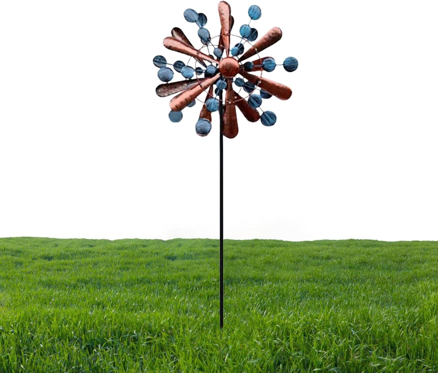 MGUOTP Metal Windmill Wind Spinner,Wind Sculptures