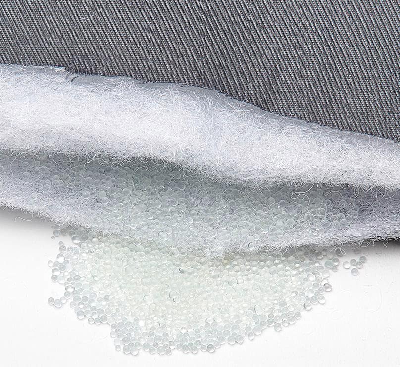 Miniatura 6 de Medline Manta con peso para adultos y funda de edredón con cuentas de vidrio de primera calidad, la manta mide 15 libras, 48 x 72 pulgadas, para