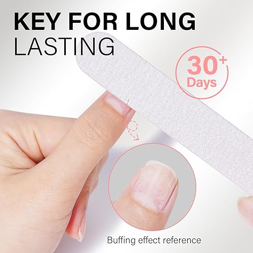 Vista 4 de AILLSA - Pegamento de uñas de gel para puntas de uñas, pegamento de gel súper fuerte y sólido 15g, pegamento de uñas acrílicas postizas