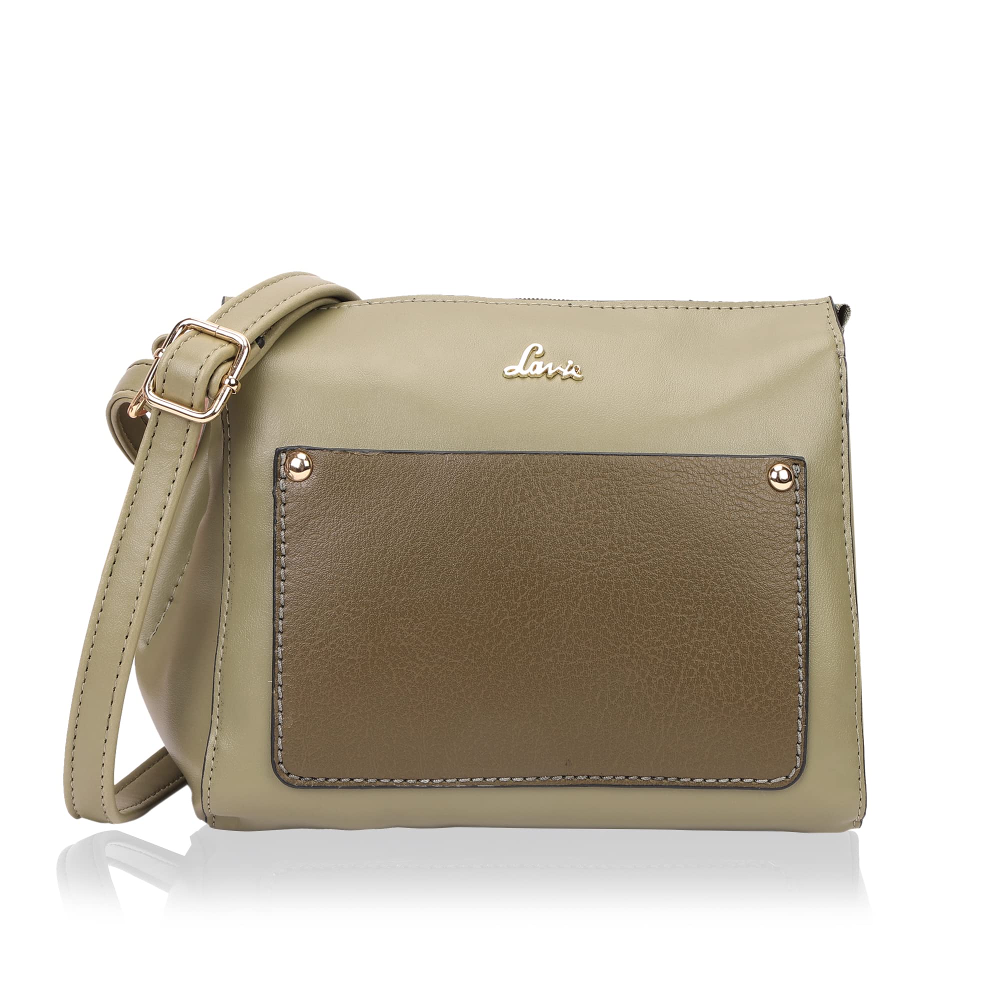Lavie Womens Onora Patch Sling Bag Olive Ladies Purse Handbag (B07CT4XMG2) Amazon Price History, Amazon Price Tracker