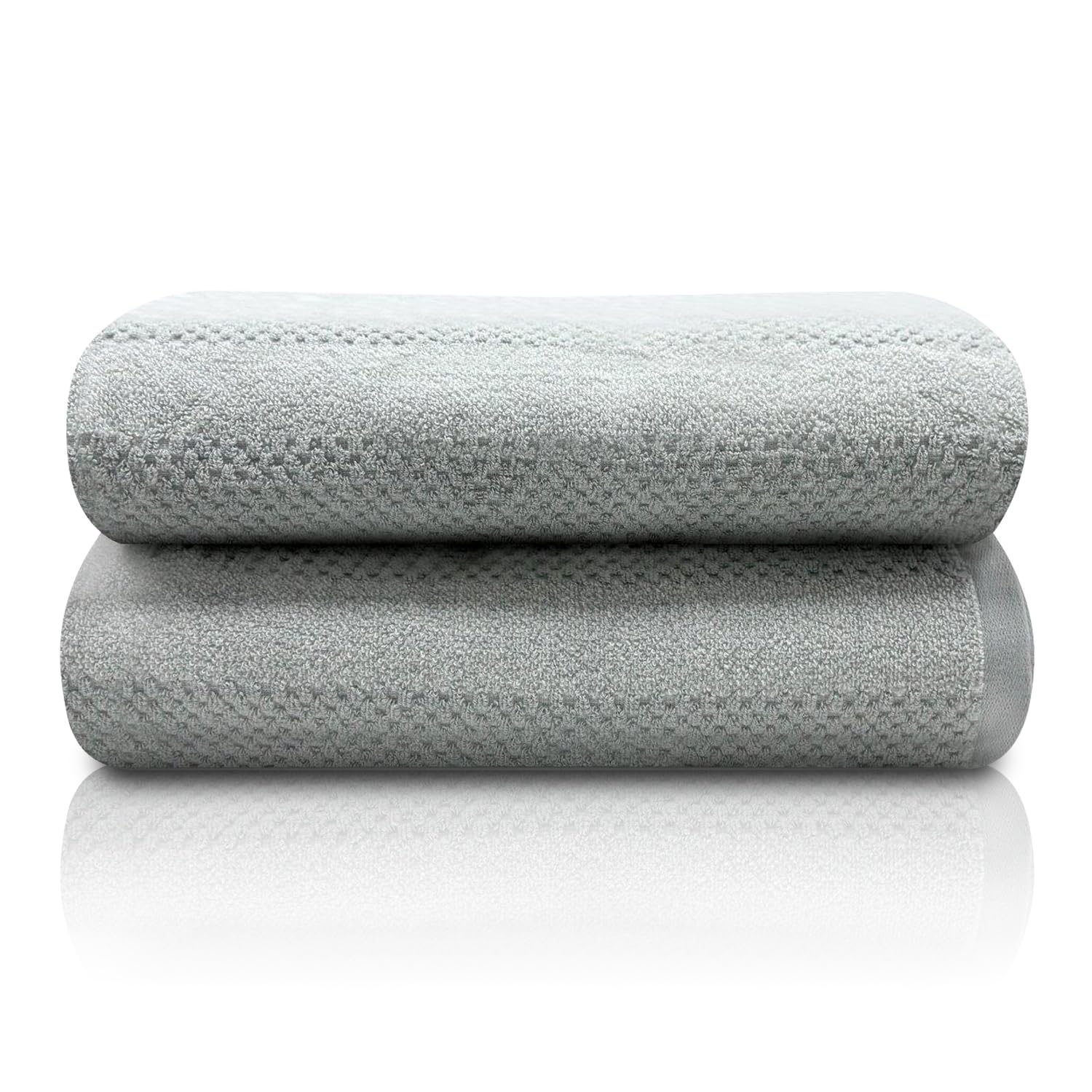 Gc Gaveno Cavailia Grey Bath Towels, Royal Striped 70X120 Cm, 2 Pack