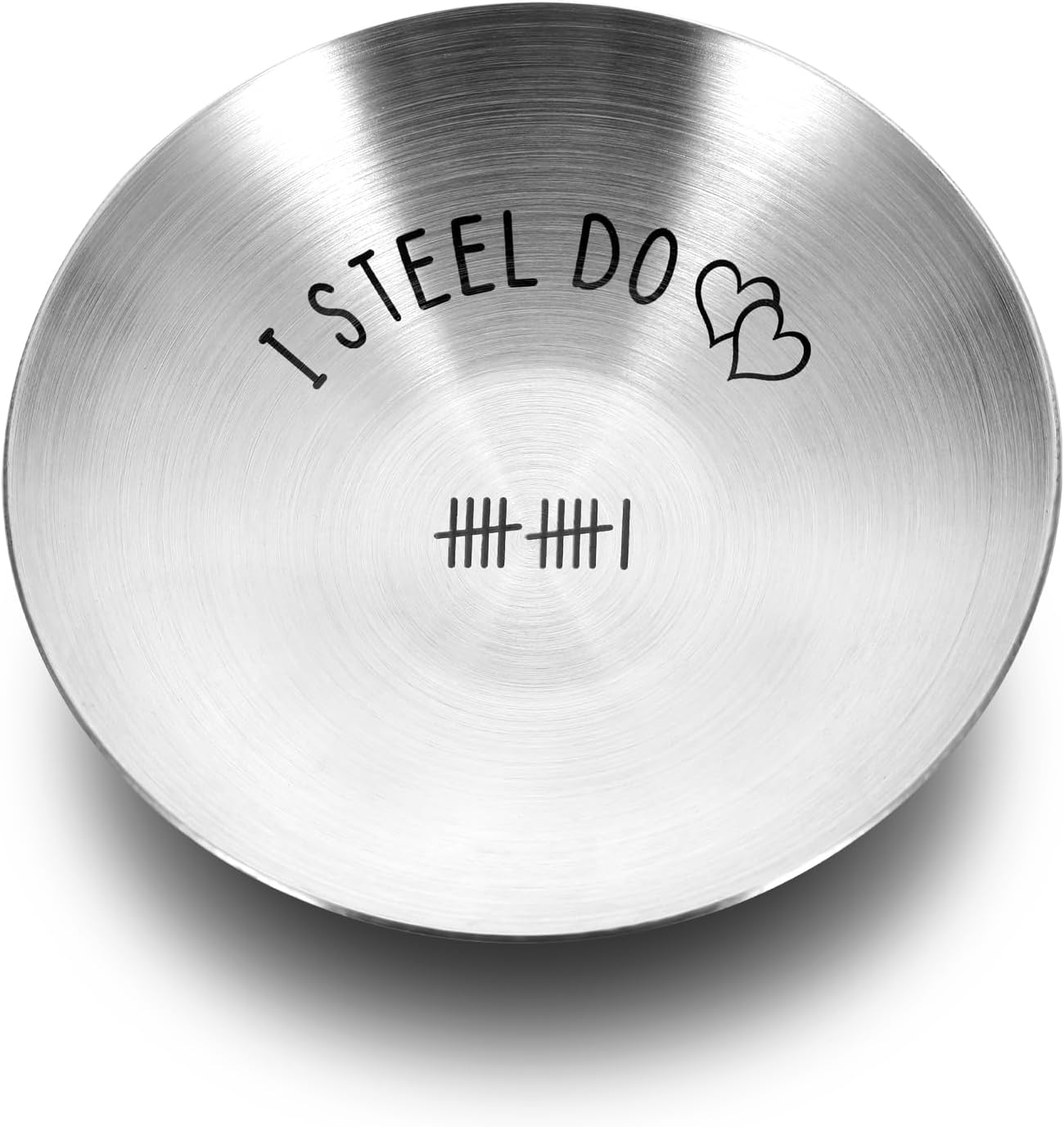 TIEDC 11th Anniversary Steel Gifts for Women Men 11 Year