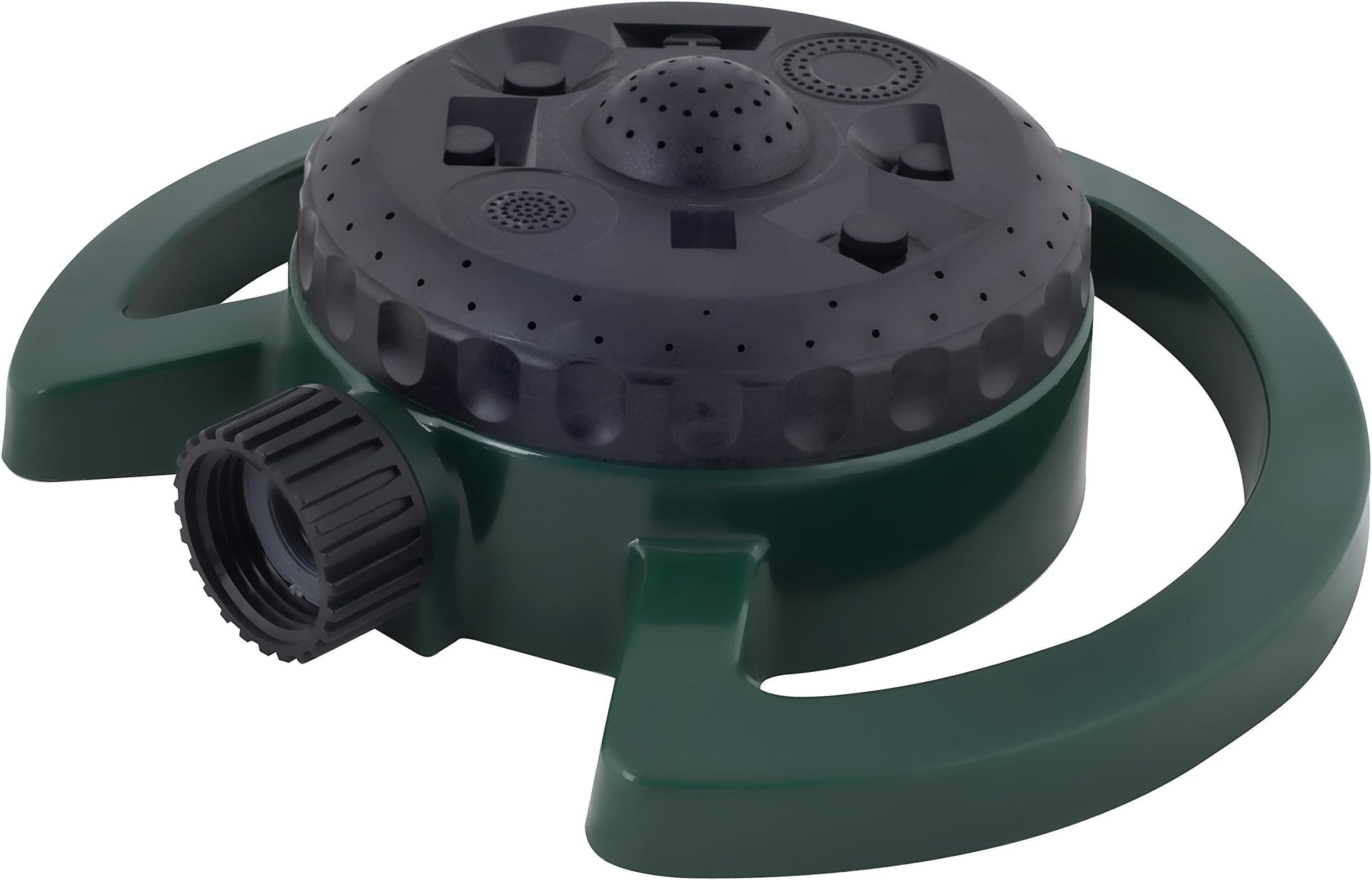 Rocky Mountain Goods Metal Turret 9 Pattern Lawn Sprinkler