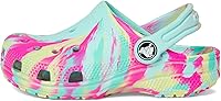Vista 14 de Crocs - Zuecos clásicos para niños, diseño de teñido anudado jaspeado