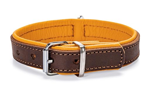Karlie 01839 Rondo Collar Piel, Marrón, 27 x 47 cm, M