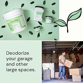 Fresh Wave Odor Removing Gel Bucket, 15.5 lb. (248 oz.), Original Scent Refill - Odor Absorbers for Home, Safer Odor Relief, Natural Plant-Based Odor Eliminator, For Cooking, Trash & Pets