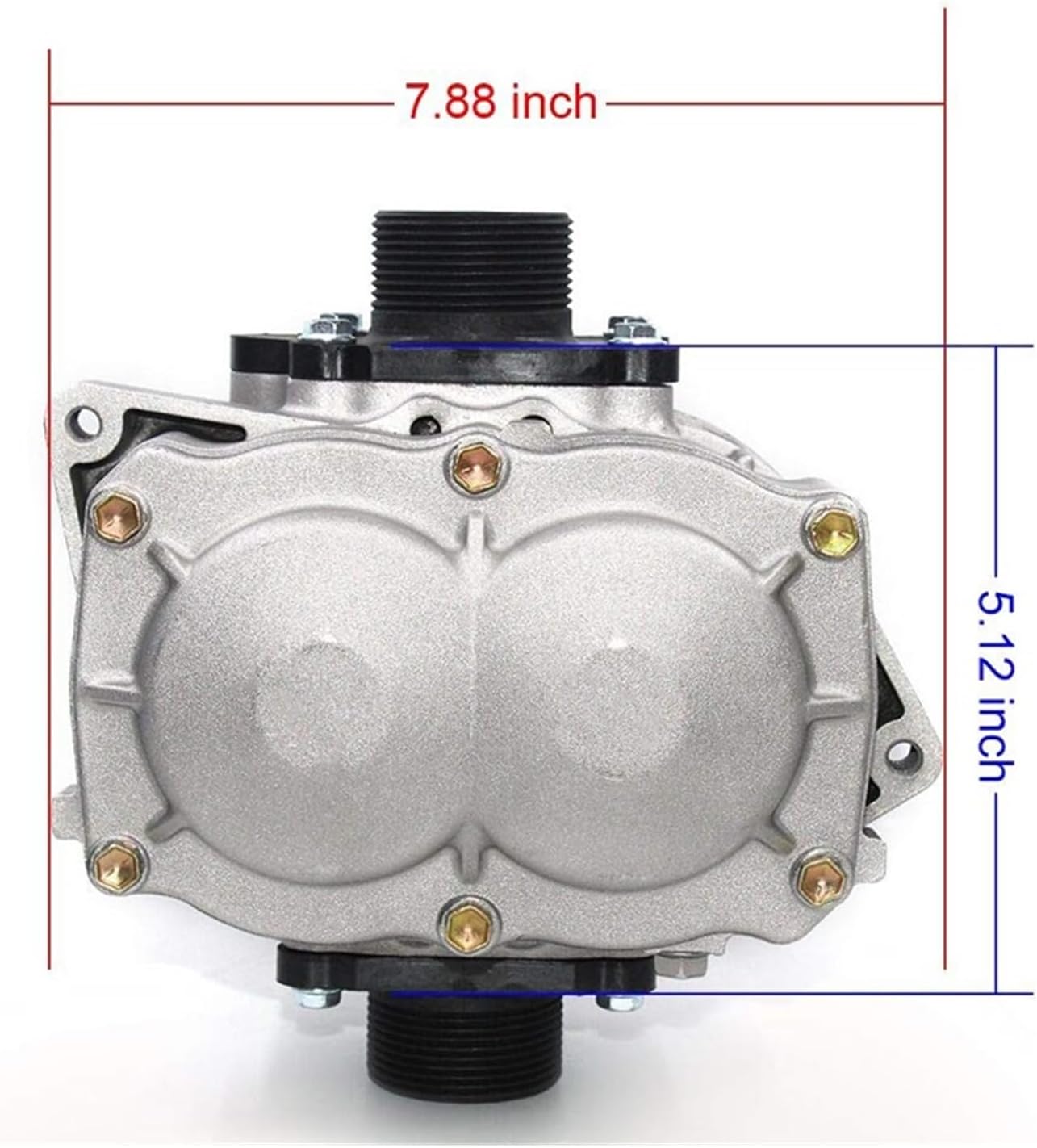 AMR500 Mini Roots Supercharger Compressor Blower Booster Mechanical Turbocharger Kompressor Turbine Fits For Car Auto 1.0-2.2L(6PK pulley)