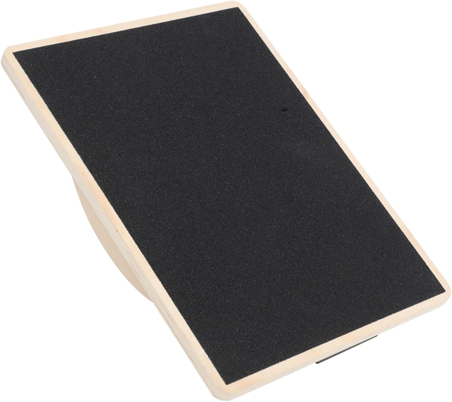 BESPORTBLE Rectangular Wooden Balance Board for Adults Non- Fitness Trainer for Home Exercise Solid Construction for Improved Coordination and Stability for Fitness Levels