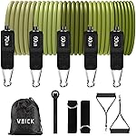 VEICK Resistance Bands, Exercise Bands, Workout Bands, Resistance Bands for Working Out with Handles for Men and Women, Exercising Bands for Fitness Weights Work Out at Home